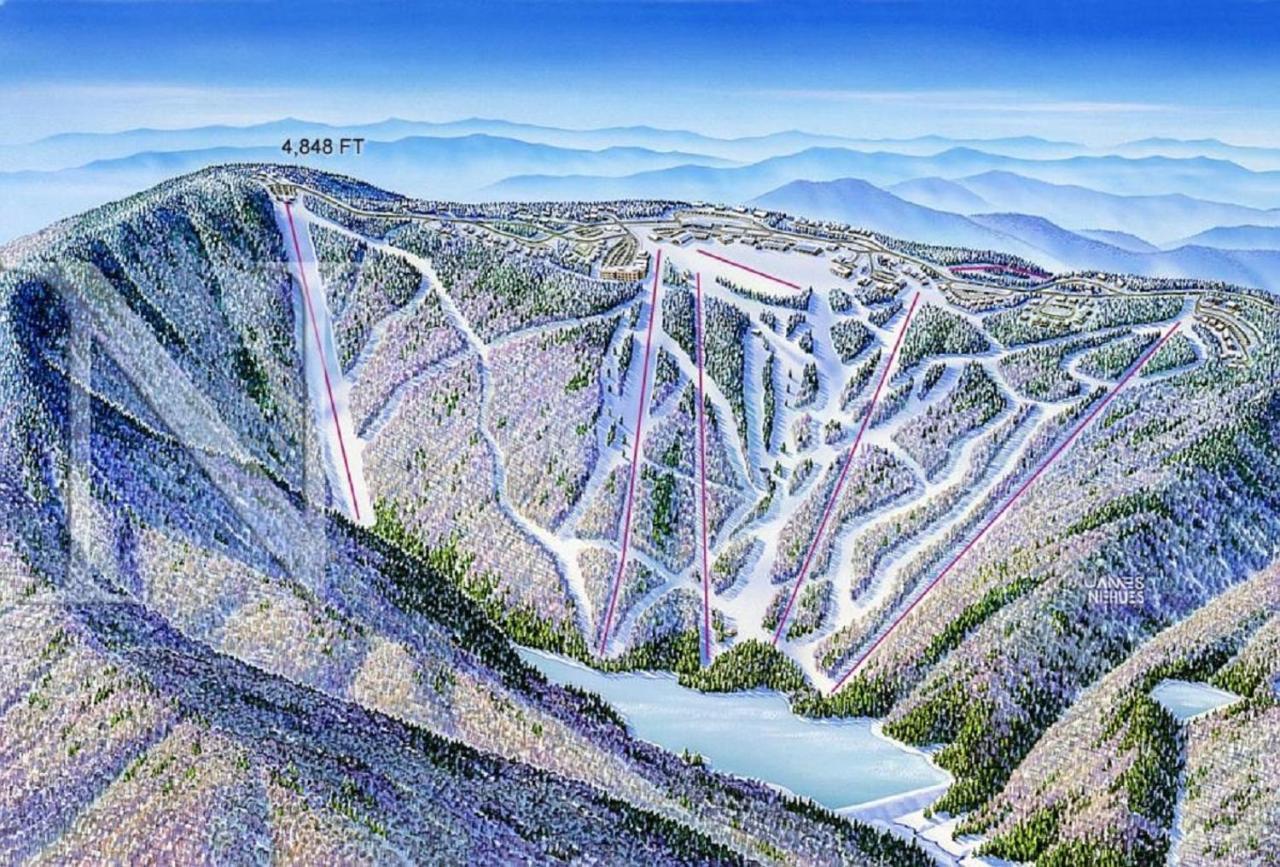Stroll To Slopes, Village Area, Ski In-Out Mtlodge 151 Snowshoe Exterior foto